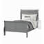 Pieds de lit pour lit de style traîneau Louis Phillipe-131574295-131574297