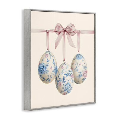 Œuf de Pâques à motif floral Coquette, giclée par Arlington Prints