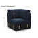 Armless Corner Single Seat Module For Modular Sectional Sofa