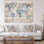 « world map water splash », impression-35124468-35124481