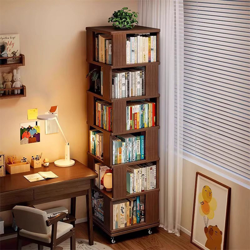 Brown Modern Solid wood Standard Bookcase