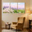 Ensemble de 3 reproductions d'art sur toile-1006375766
