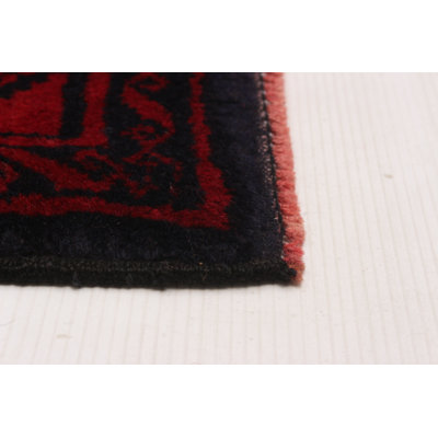 Teimani Red Rug 5'8" x 11'11"