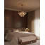 Lustre en or brossé 24 po avec verre transparent Aahil Aahil-1193928522-1193928523