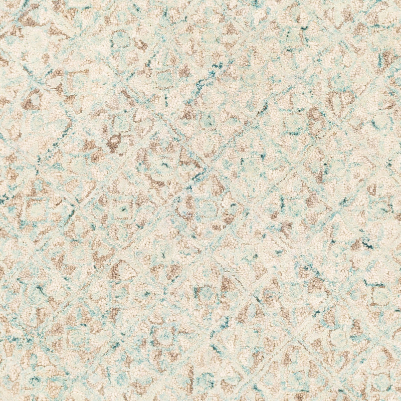 Avon Hand Tufted Wool Area Rug, Rectangle 2' x 3'