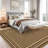 Washable Rugs for Living Room Modern Geometric 8x10 Area Rugs Braided Non Slip Bedroom Carpet Carpet for Dining Room Playroom Brown-1492880226-1492880223