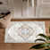Machine Washable Non-Slip Beige/Brown Oriental Area Rug