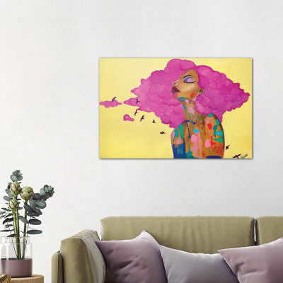 Pink by Pinklomein - Wrapped Canvas Print