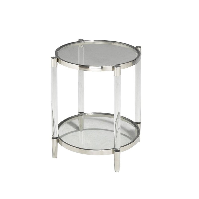 Table d'appoint Lark - Argent, Argent
