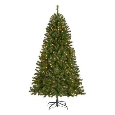 Leilonie Pre-Lit Spruce Christmas Tree