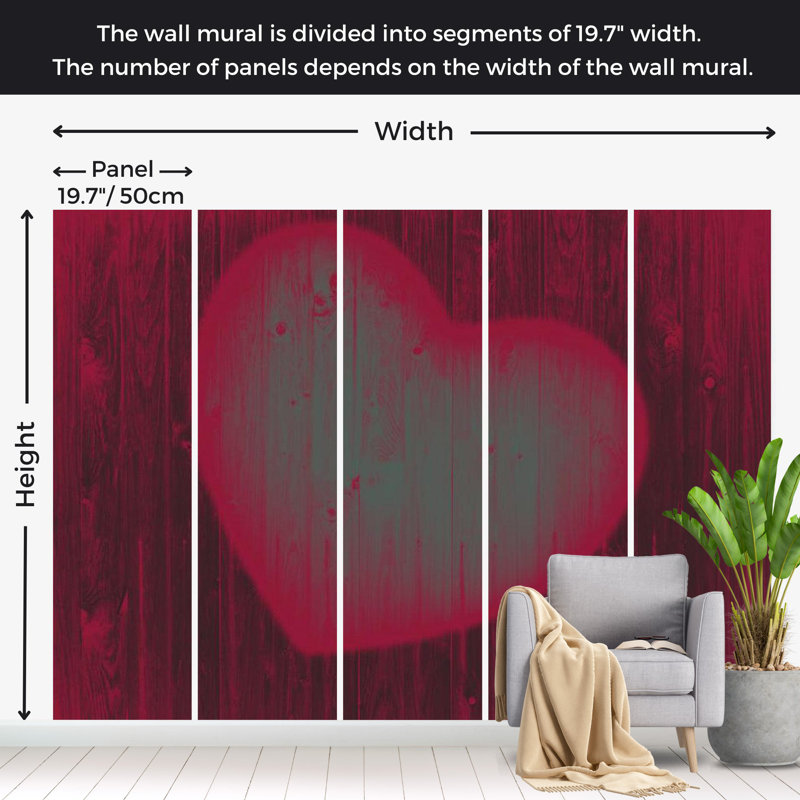 Wall Mural, 106" L x 137" W