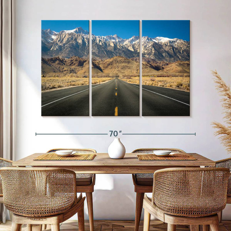 Road To Mt. Whitney, H 14 po x l 23 po