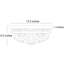 Plafonnier encastré 3 lumières 13,5 po Smither-130562390