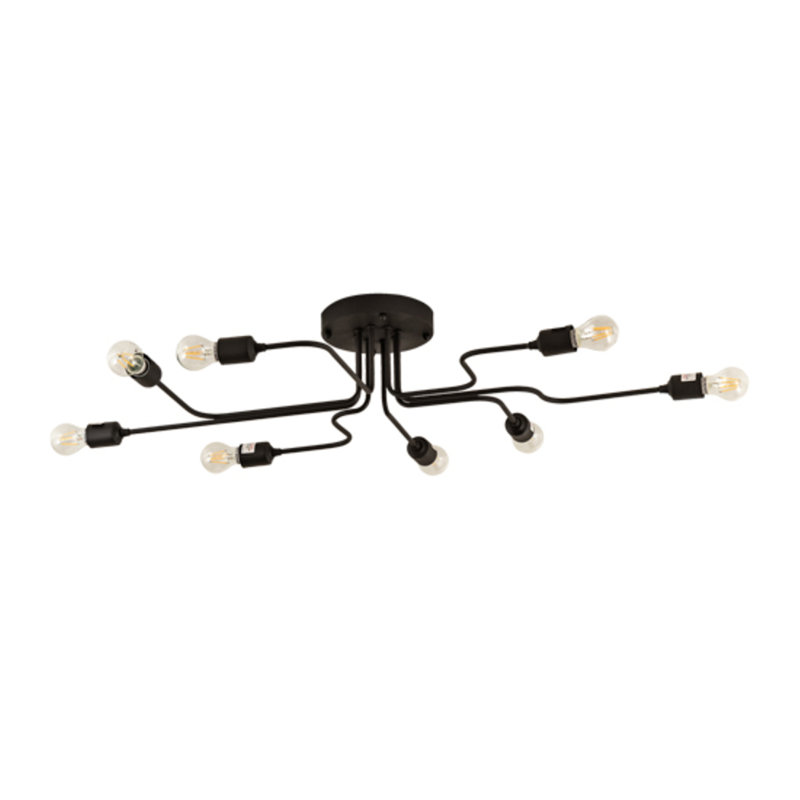 PipeDream 8 - Light Semi Flush Mount