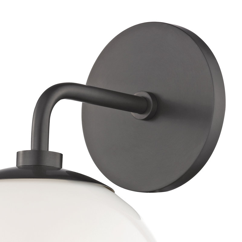 Luna Armed Sconce, Old Bronze