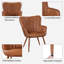 Faux Leather Armchair