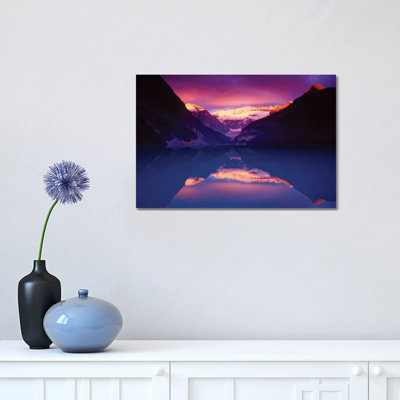Lake Louise Dawn by Gareth McCormack - Wrapped Canvas Print