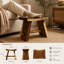 Burruss Solid Wood Accent Stool