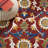 Blossom Hand Tufted Wool/Cotton Oriental Rug in Red/Blue/Beige-1206799477