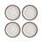 Mikasa Bailey 16-Piece Stoneware Dinnerware Set, Service for 4