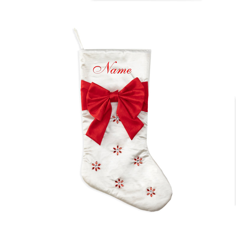 Chaussette de Noël Dupioni, Oui