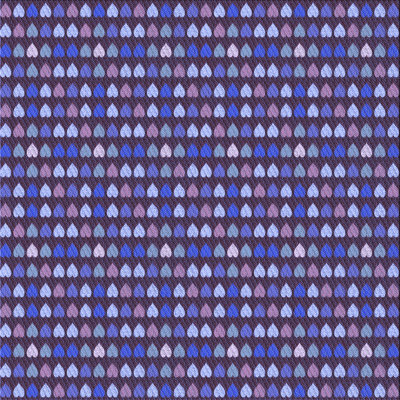 Tapis bleu zone à motifs 381