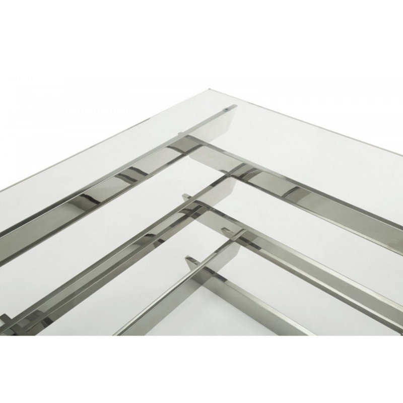 Sadet Glass Top Coffee Table