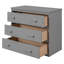 Lit mezzanine basse avec armoire, tablettes et bureau portable roulant, lit multifonctionnel-2029748003