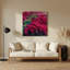 Art mural en métal Botanical Bougainvillea Brown-2085910582
