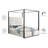 Tessa Upholstered Metal Canopy Bed-2029912482-2029912484