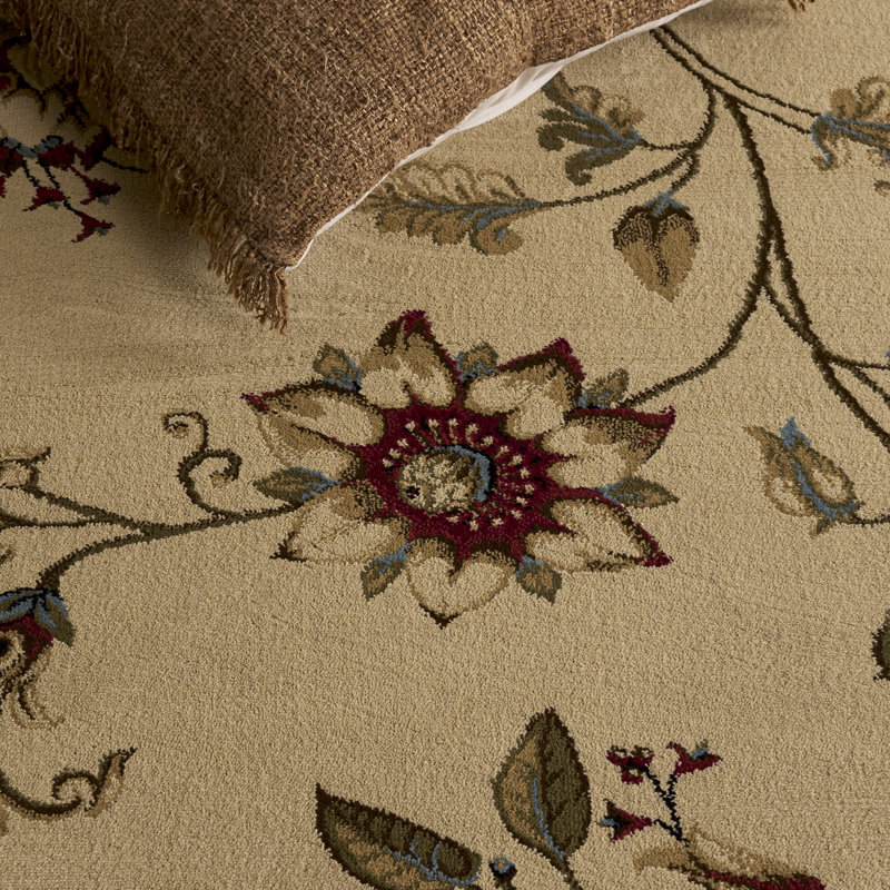 Carolane Performance Floral Rug, Runner 2'3" x 10'