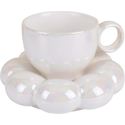 Sunflower Disc Mini Ceramic Cup