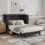 Armoire-lit escamotable avec station de charge et rangement Murphy