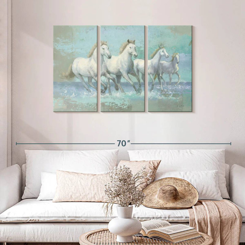 Brampt Running Wild, 28" H x 45" W
