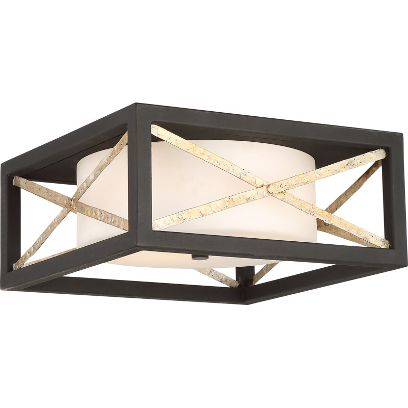 Ghyslaine Glass Flush Mount