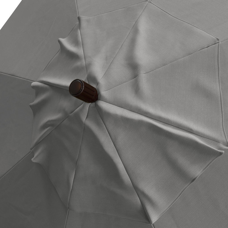 Parasol de marché 7 pi 6 po Prestwick, Toile granit Sunbrella®