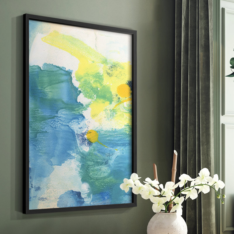 «Early Dream II», reproduction encadrée - bois massif, H 20 po x l 16 po, Noir