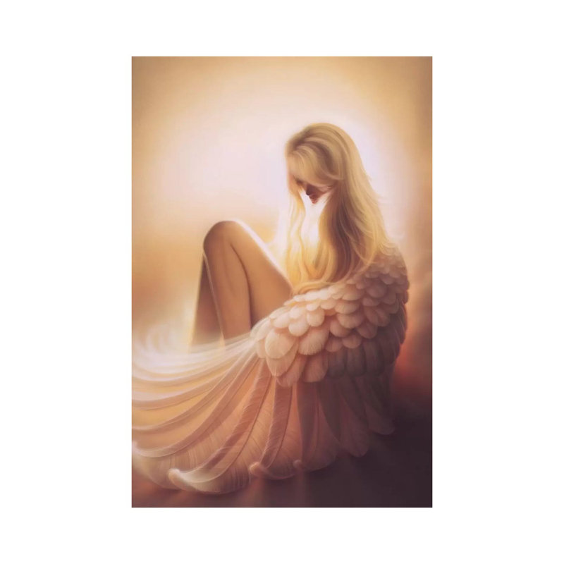 Angelic by Kirk Reinert - Wrapped Canvas Print, 30.48cm H x 30.48cm W x 1.905cm D