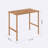 Wooden Counter Height Table - Minimalist Bar Table Design-112661548