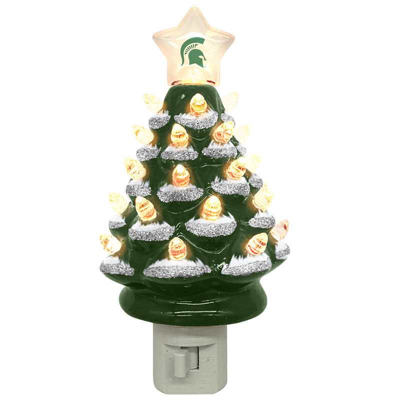 Arbre de Noël 6,5 po Nite Lite, État du Michigan