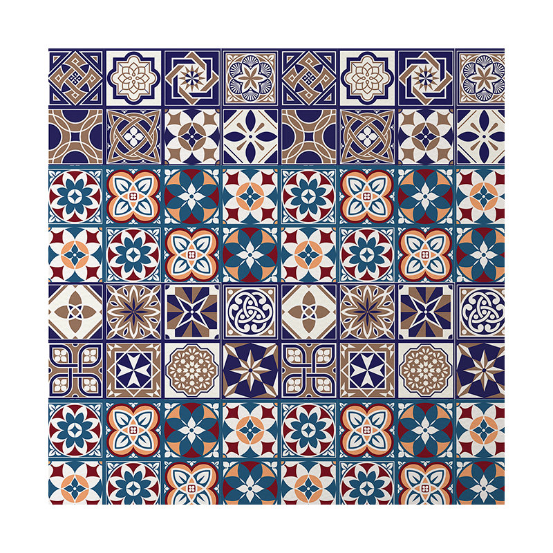 20cm W x 20cm L PVC Peel and Stick Mosaic Tile