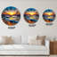 Horloge murale nautique et côtière-683955723