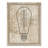 " Edison Bulb On Distressed Background "