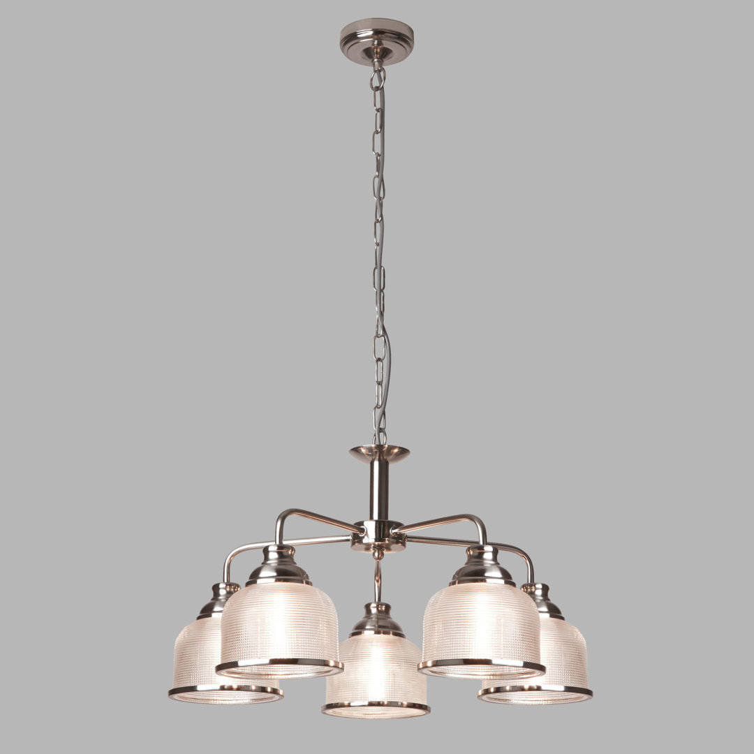 Asner 5-Light Shaded Chandelier