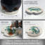 Ensemble de 2 sous-verres Crab