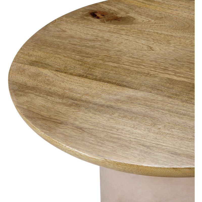 Melenda Modern End Table, Brown