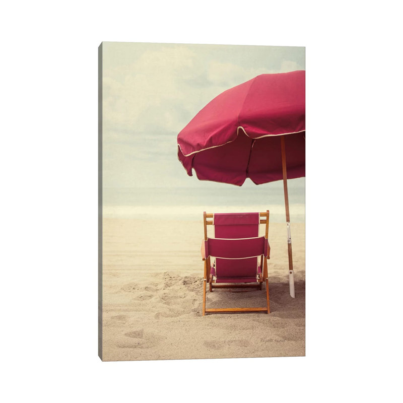 Under The Umbrella I by Elizabeth Urquhart - Wrapped Canvas Print, 45.72cm H x 30.48cm W x 1.91cm D