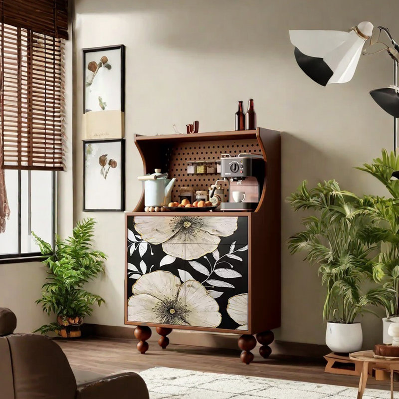 Modern simple large capacity accent cabinet
