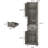 66" Tall Farmhouse Bathroom Storage Cabinet-1118948130