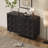 Simple Style Black Sideboard